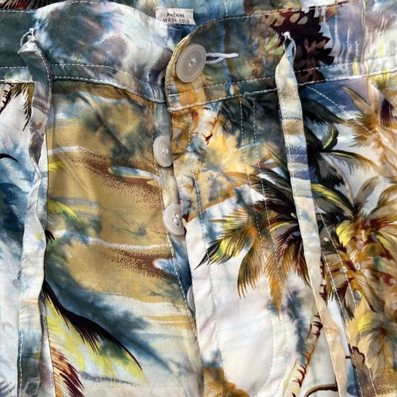 Lucky Beach | Vintage Tropical Hawaiian Hula Wear Paradise Pants Size Small - Picture 6 of 14